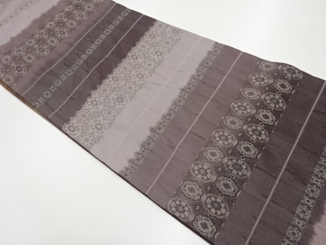 JAPANESE FUKURO OBI / MATELASSE / REVERSIBLE